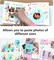 16 sets Handmade 3D Photo Album Decorations Kits-diy Interactive Memory Book, DIY Gift for Young, Girl, Women Baby, Wedding Family Photos(Travel, Anniversary, Birthday Gift) (Material Kit-Color)